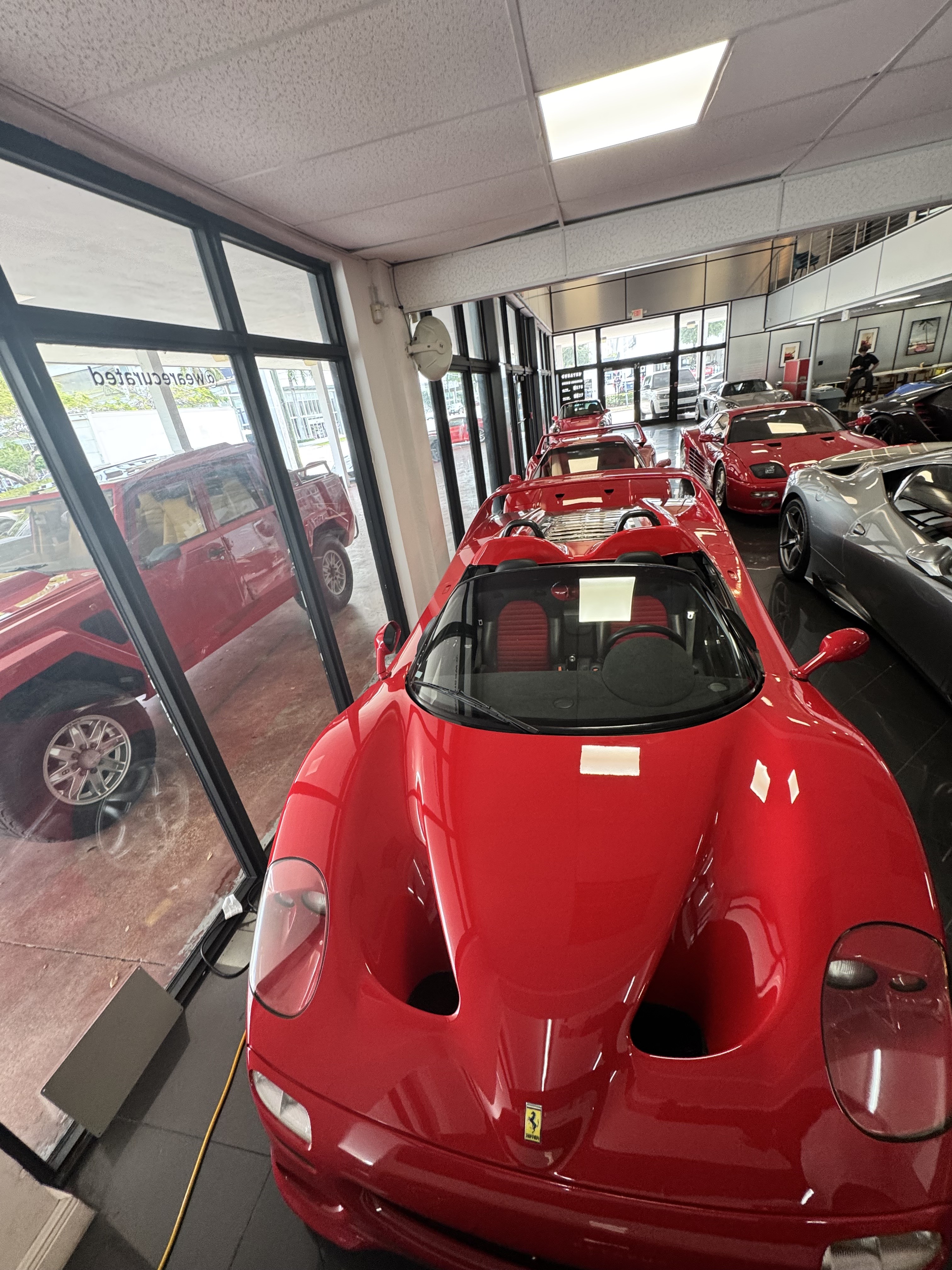 Ferrari showroom